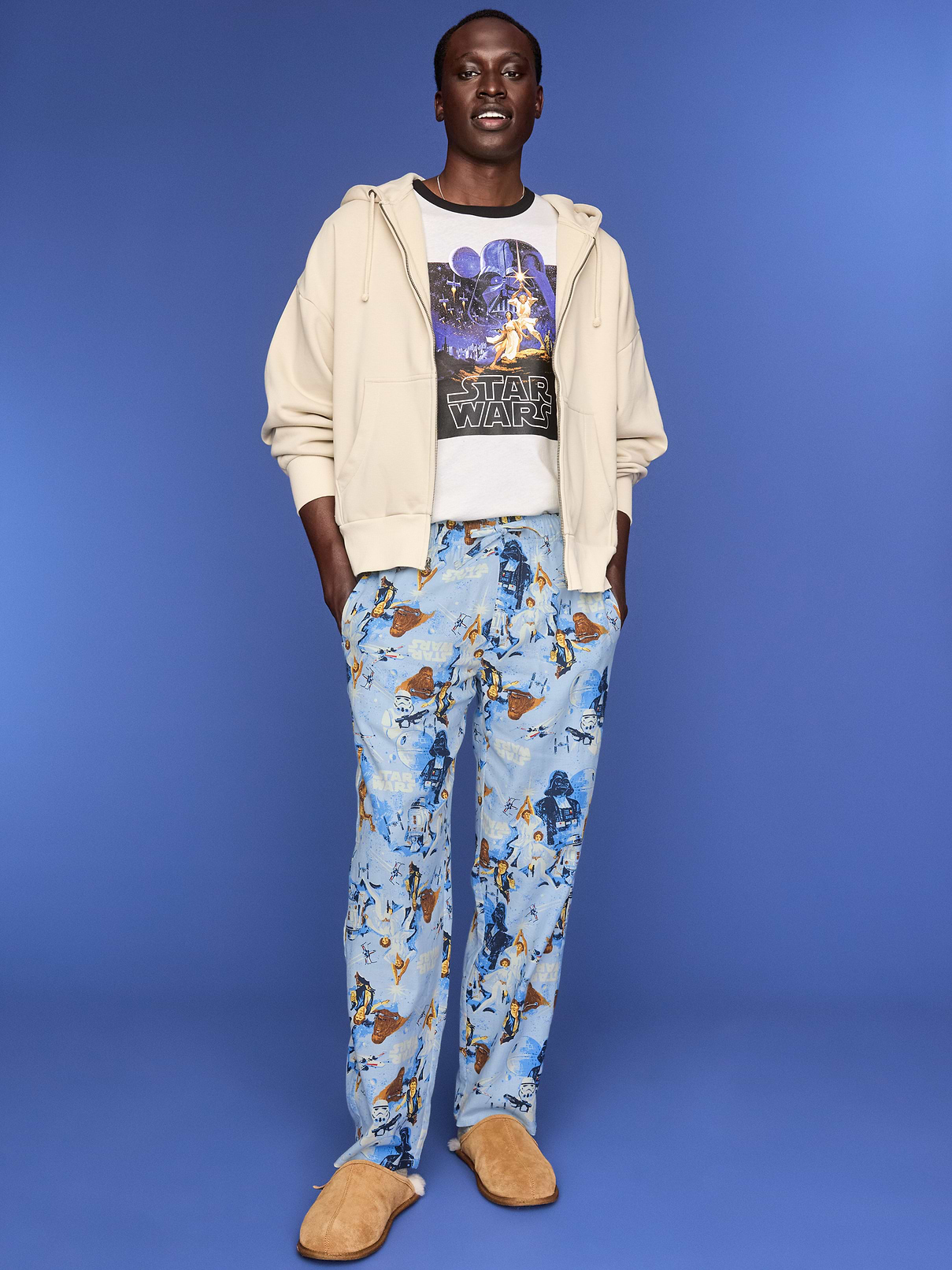 Image 2 de 3, Pantalon de pyjama en flanelle Old Navy x Star Wars™ pour homme