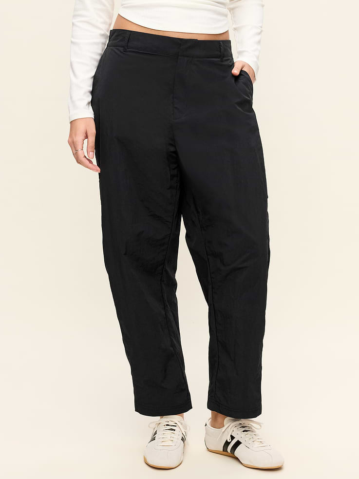 Image 5 of 7, Mid-Rise Barrel-Leg Cargo Pants