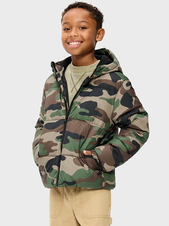 Water-Resistant Puffer Jacket for Boys