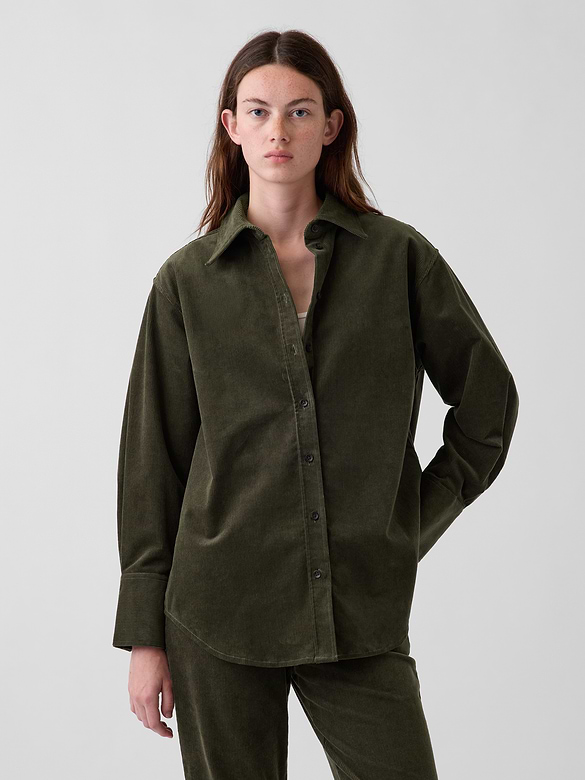 Corduroy Big Shirt