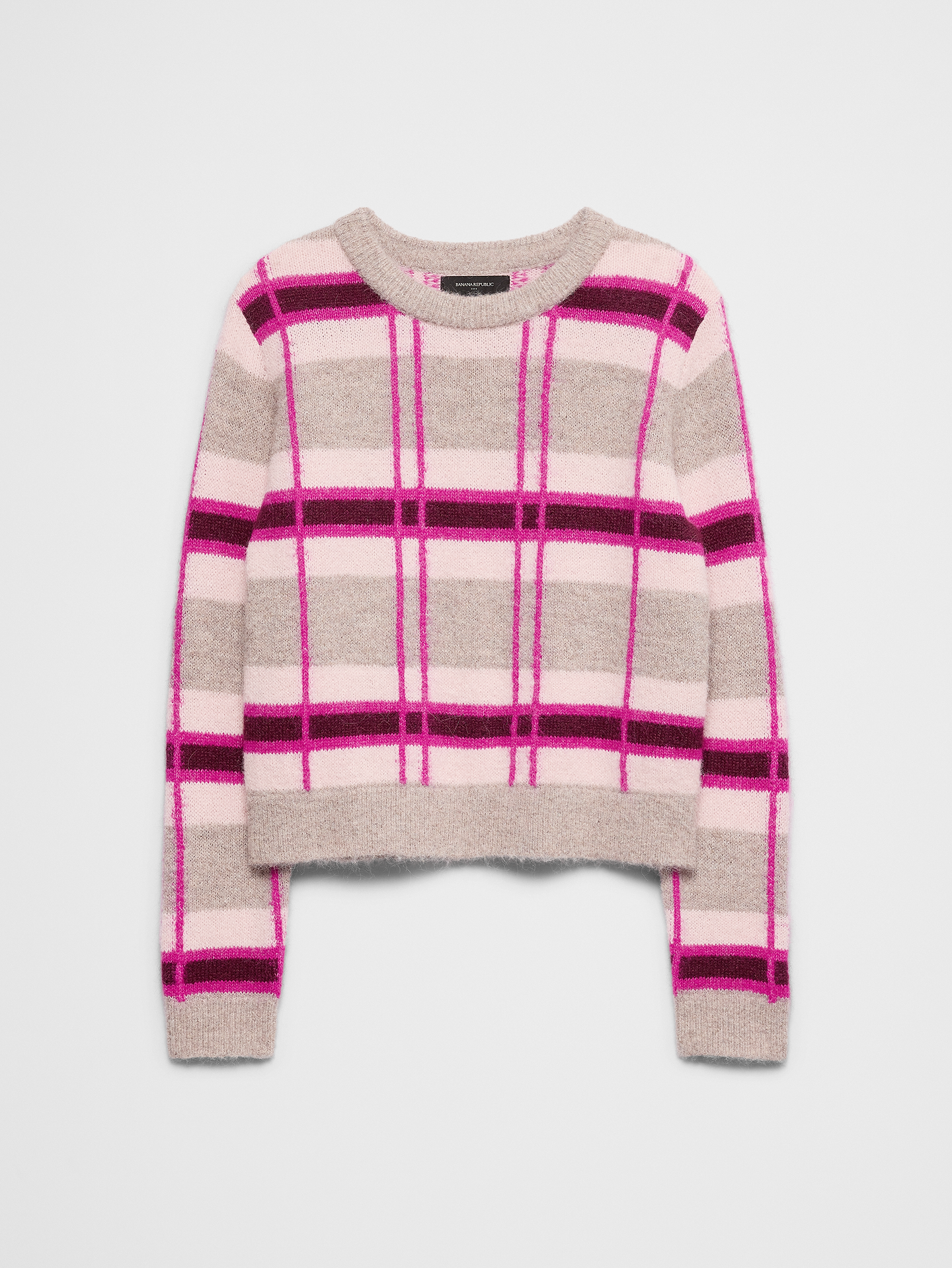 Image 7 of 7, Plush Colorblock Sweater