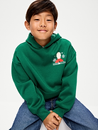 Image 1 of 3, built-in hood, long sleeves, drop shoulders, kangaroo pocket, licensed graphic, ©20th Century Studios, Product #1182340