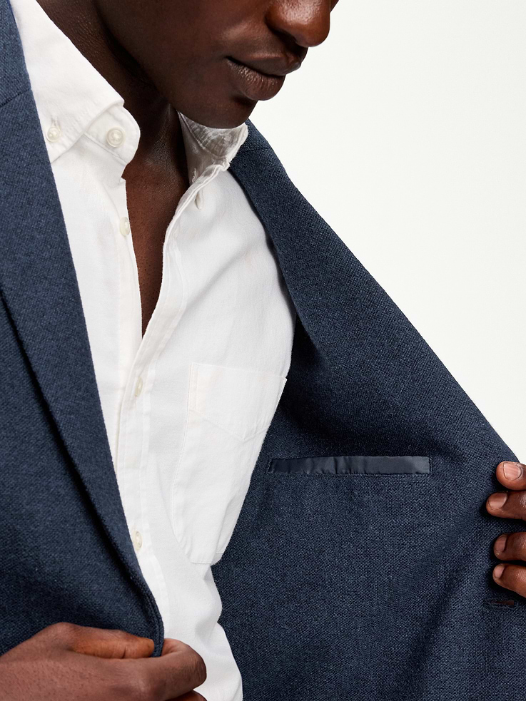 Image 6 of 6, Relaxed Unlined Blazer