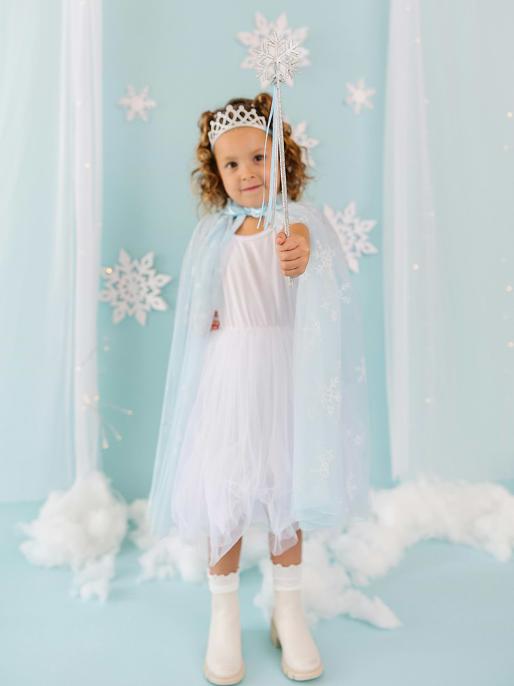 Image 4 of 6, Sweet Wink Glitter Snowflake Dress Up Kit