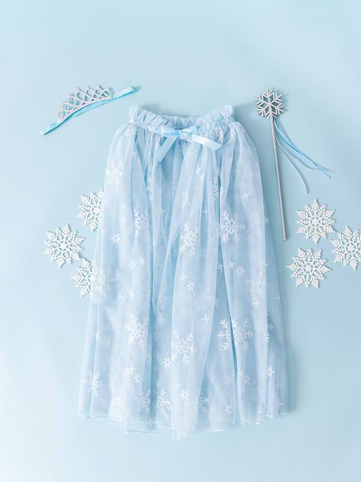 Image 2 of 6, Sweet Wink Glitter Snowflake Dress Up Kit