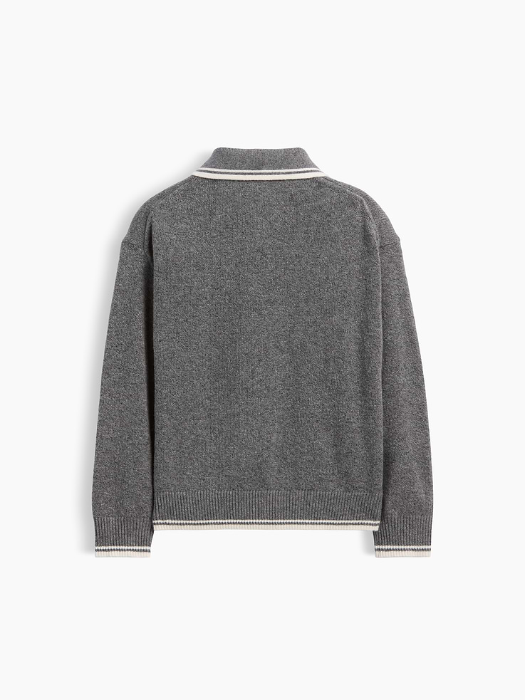 Image 3 of 4, Baby & Toddler CashSoft Polo Sweater