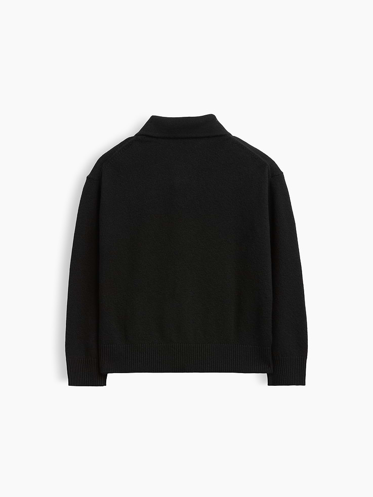 Image 3 of 4, Baby & Toddler CashSoft Polo Sweater