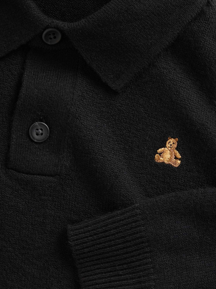 Image 4 of 4, Baby & Toddler CashSoft Polo Sweater
