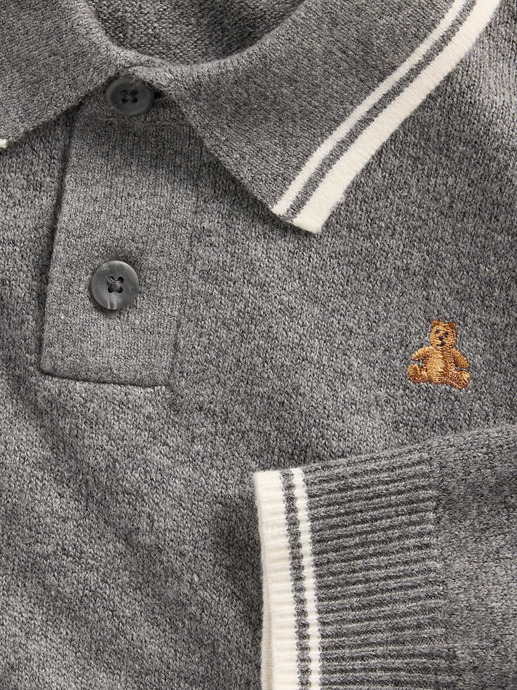 Image 4 of 4, Baby & Toddler CashSoft Polo Sweater