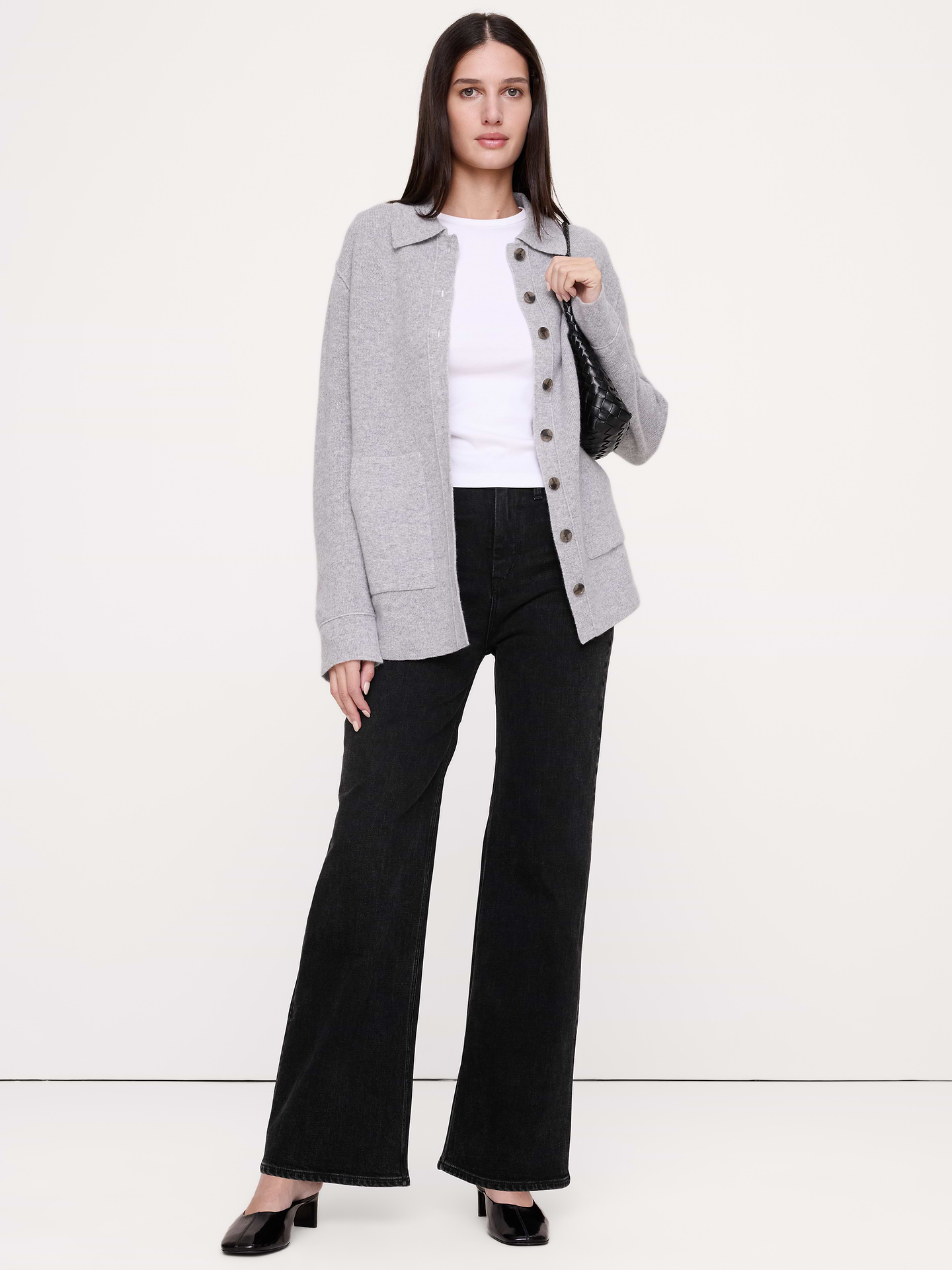 Image 7 de 8, Veste-chemise en cachemire