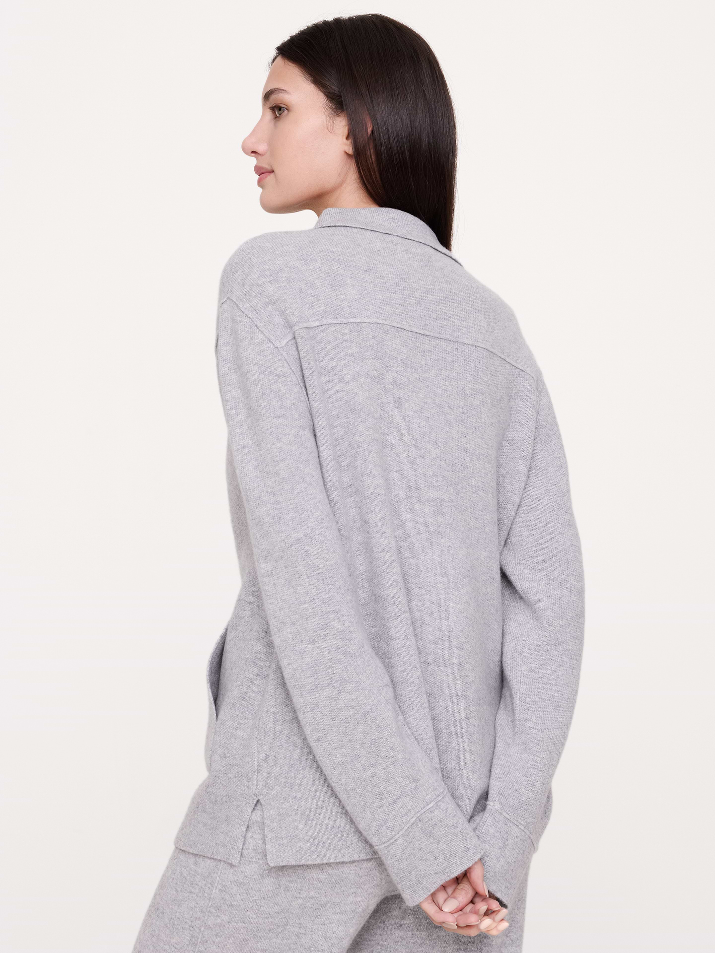 Image 8 de 8, Veste-chemise en cachemire