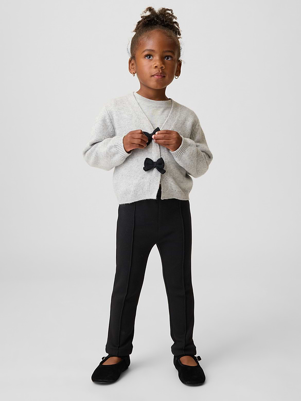 Baby & Toddler Sherpa-Lined Pintuck Leggings