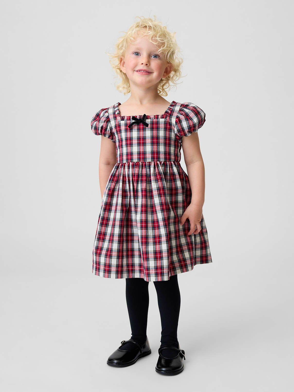 Baby & Toddler Poplin Plaid Dress