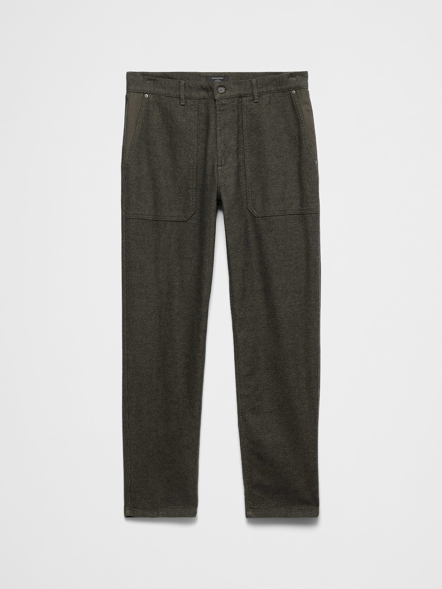 Image 7 of 7, Athletic-Fit Textured Utility Pant