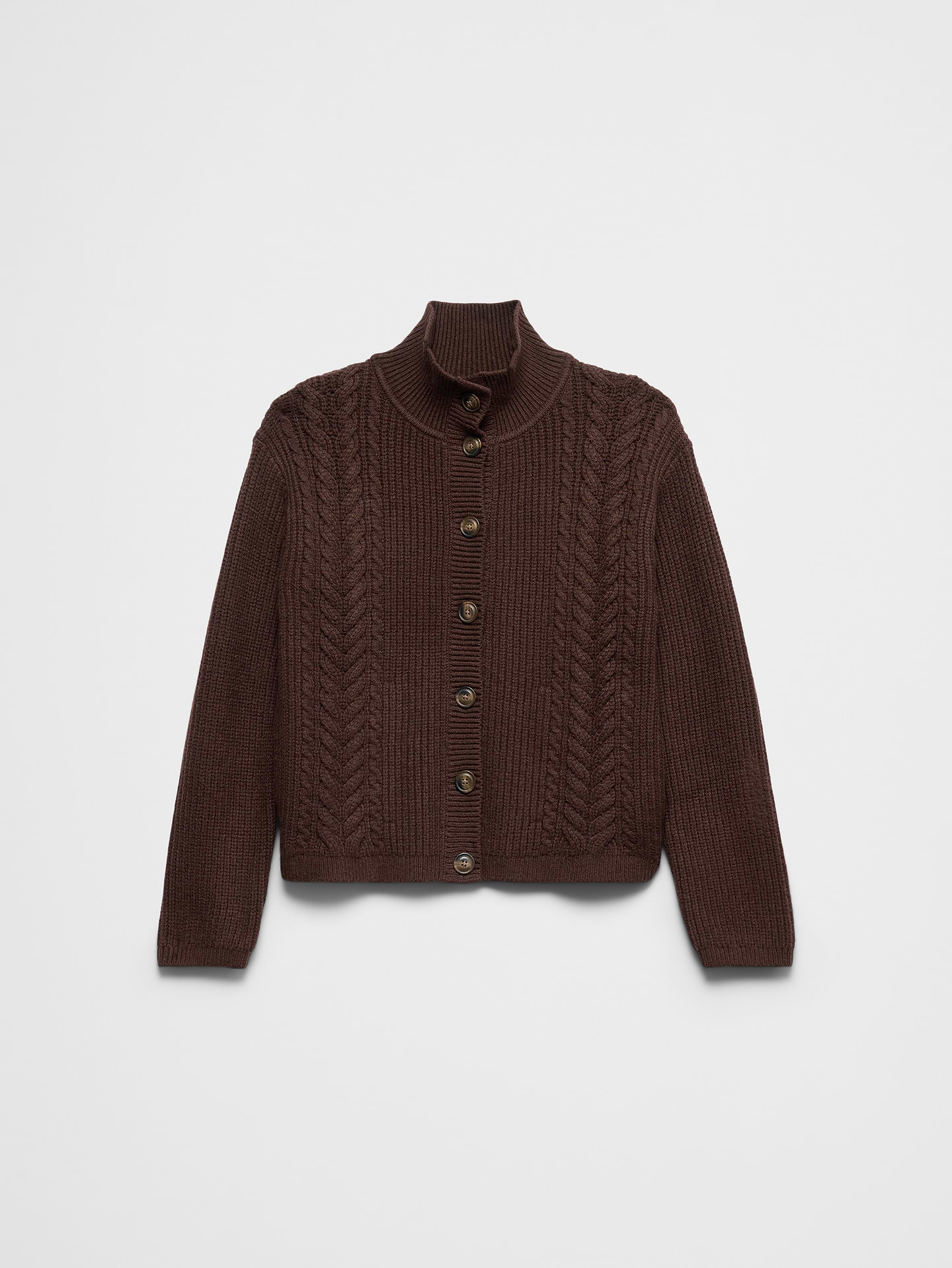 Image 4 of 4, Perfectly Soft Cable Sweater Jacket