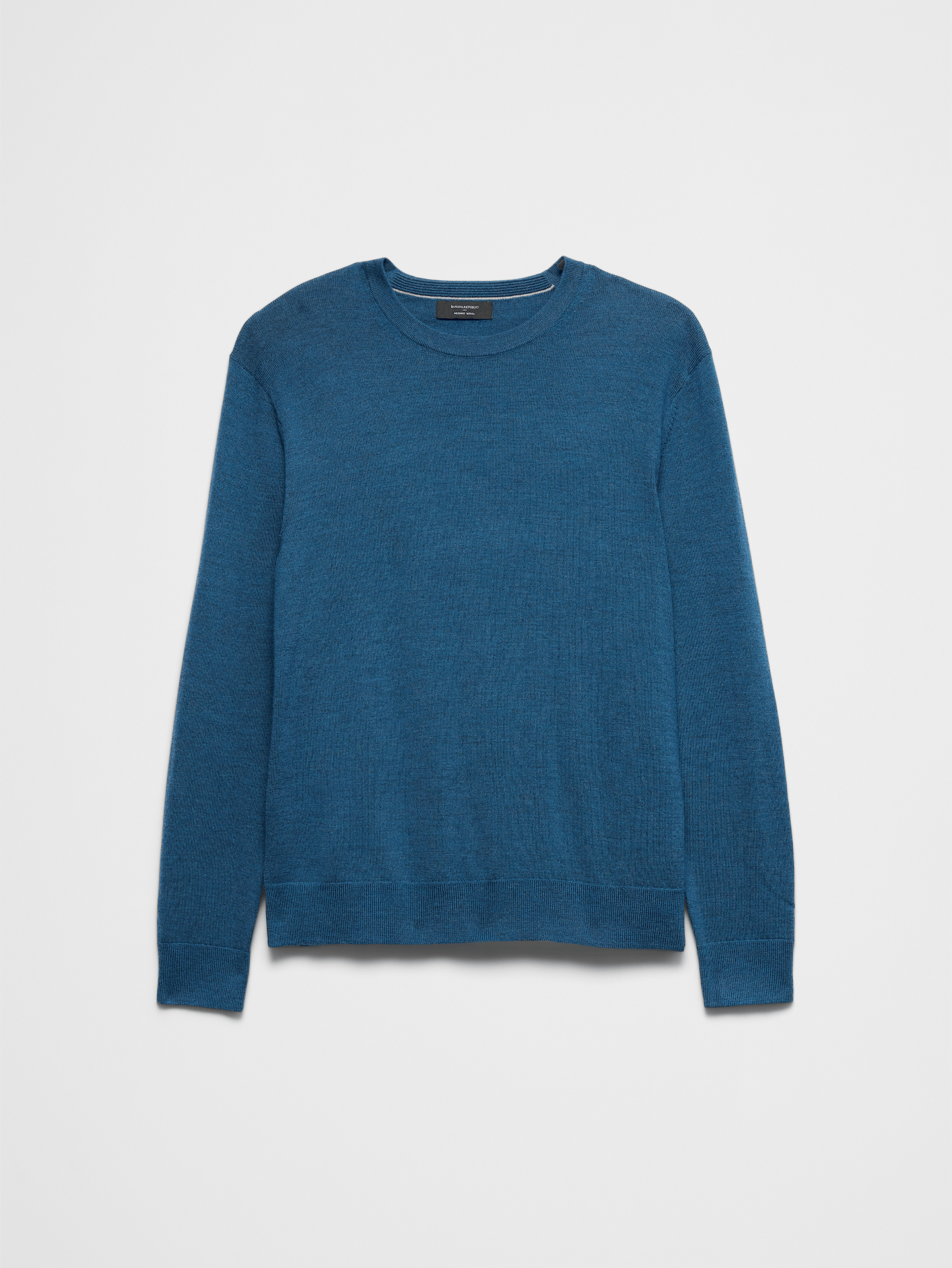 Image 7 of 8, Merino Wool Striped Sweater