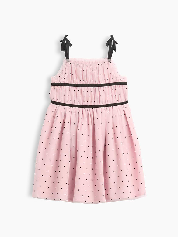 Baby & Toddler Bow-Strap Tulle Dress