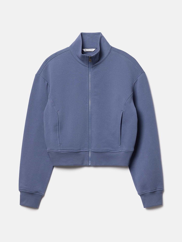 Image 5 of 5, Forever Fleece Track Jacket