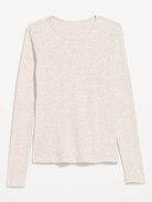Image 1 of 3, A skimming fit that hugs your bod just right., crew neck, long sleeves, Product #909491