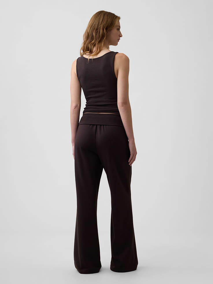 Image 2 of 5, CloudLight Pull-On Foldover Sweatpants
