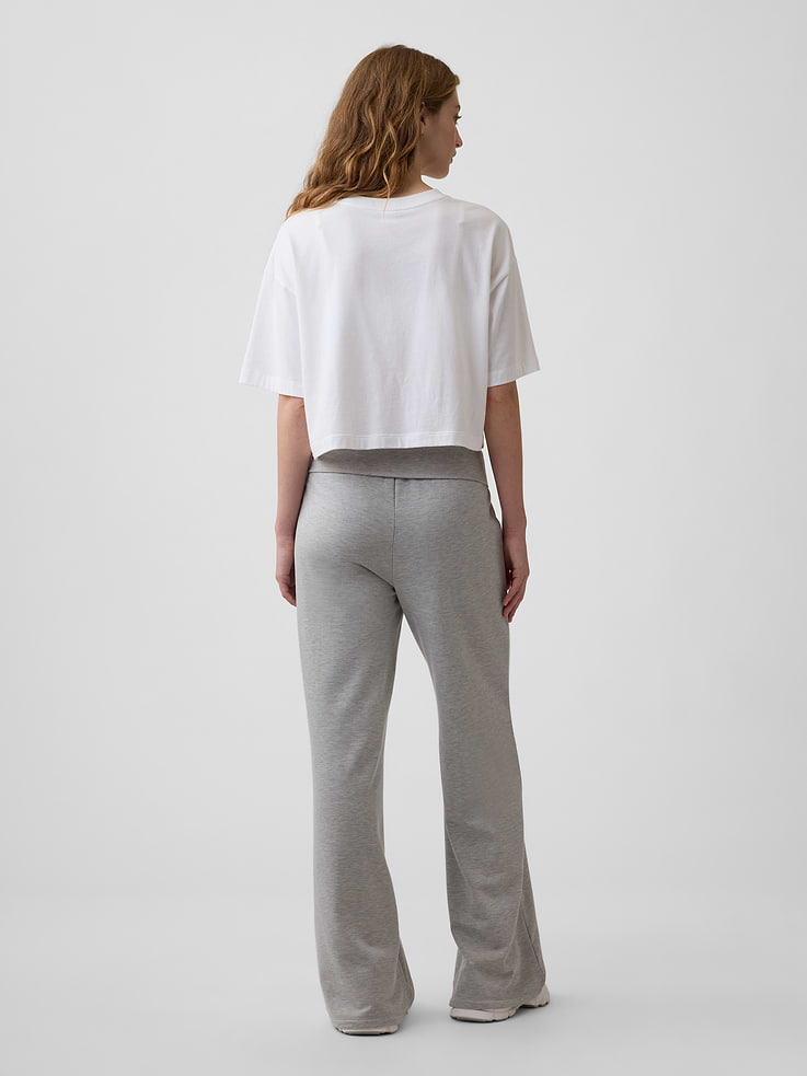 Image 2 of 5, CloudLight Pull-On Foldover Sweatpants