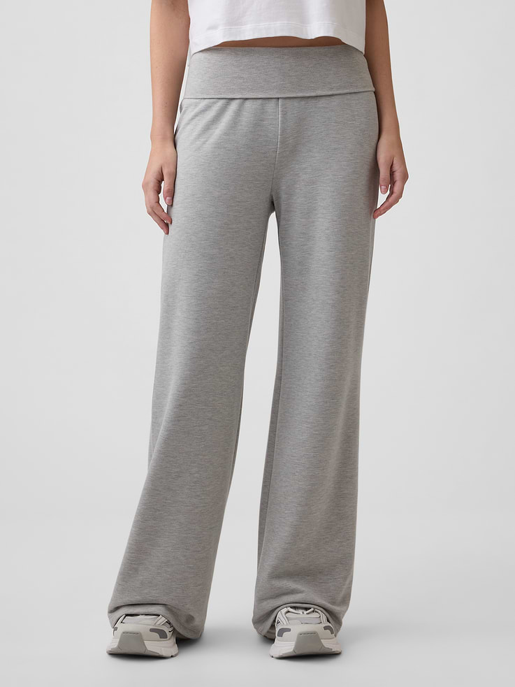 Image 3 of 5, CloudLight Pull-On Foldover Sweatpants