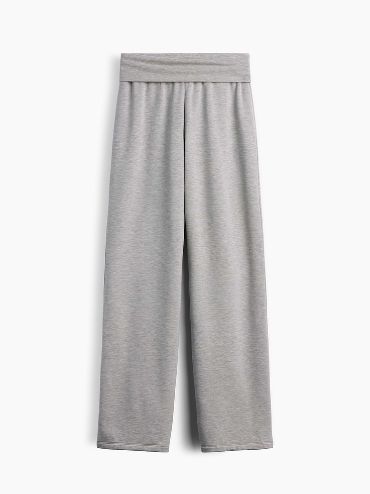 Image 5 of 5, CloudLight Pull-On Foldover Sweatpants