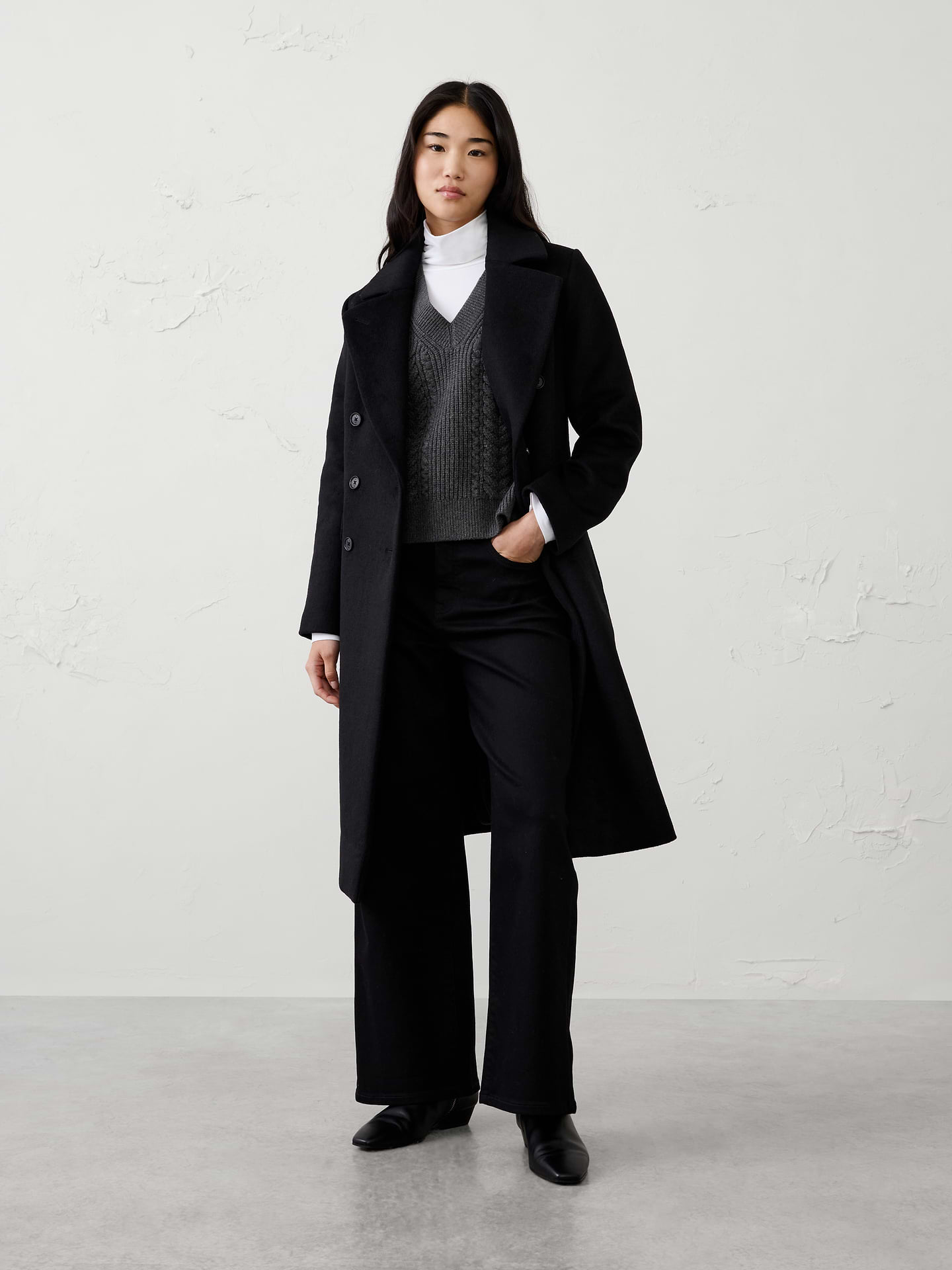 Image 3 of 4, Perfectly Soft Cable Sweater Vest