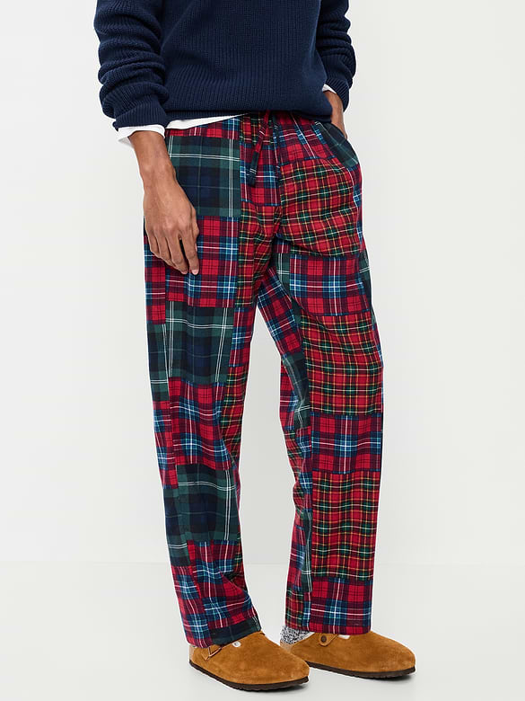 Flannel Pajama Pants for Men