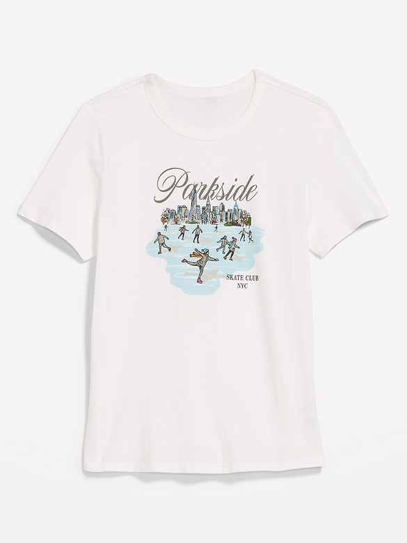 EveryWear Crew-Neck Graphic T-Shirt