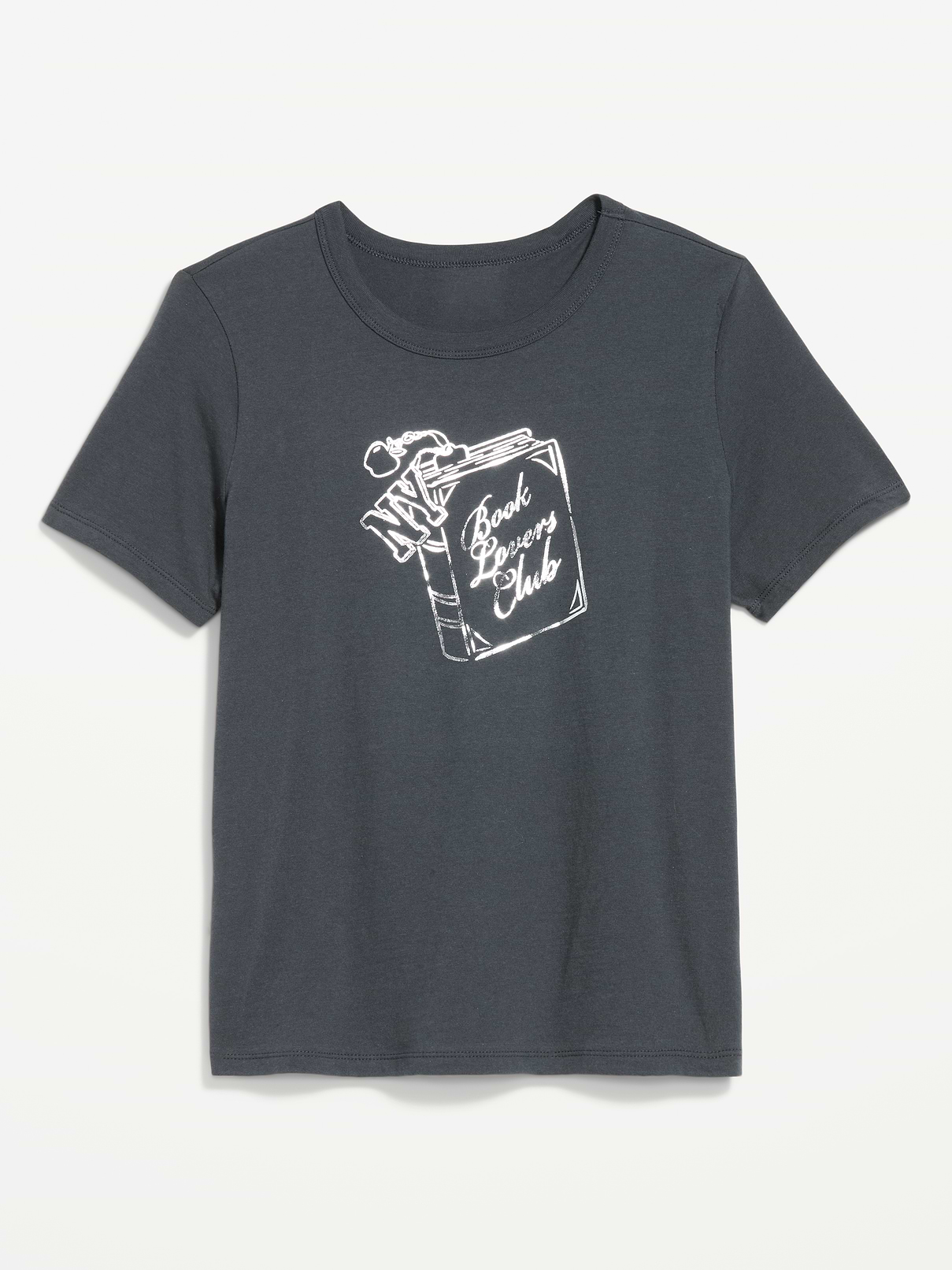 Image 1 of 1, Our EveryWear T-shirts are super-soft, with a comfortable, relaxed fit. Wear 'em with everything., rib-knit crew neck, short sleeves, Product #916025