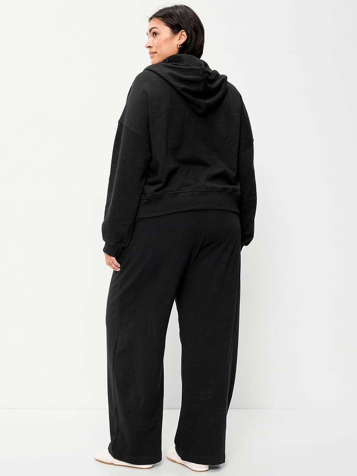 Image 8 of 9, High-Waisted SoComfy Wide-Leg Sweatpants