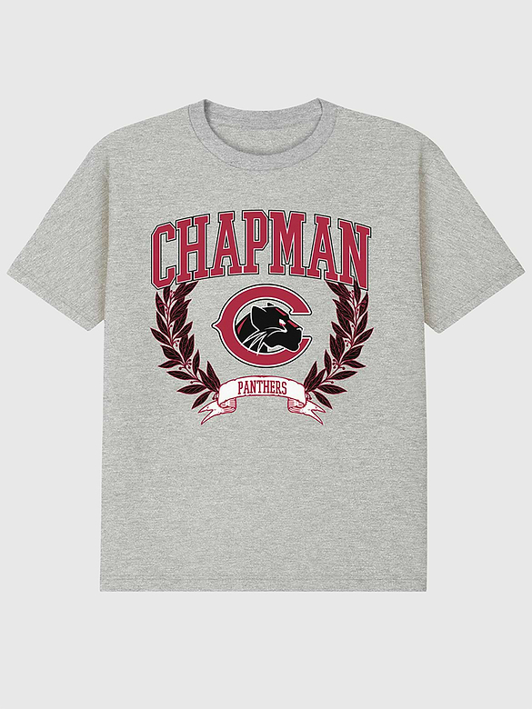Chapman University Laurels Dark Graphic T-Shirt