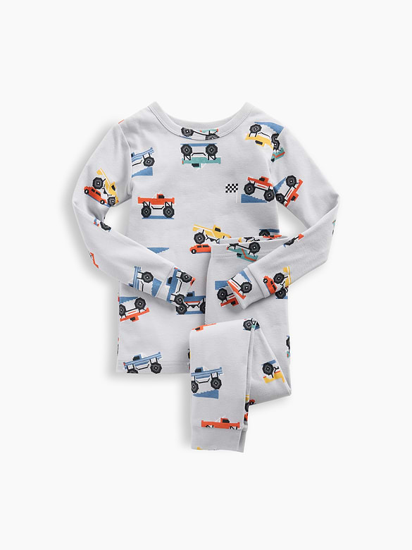 babyGap Monster Truck Print PJ Set