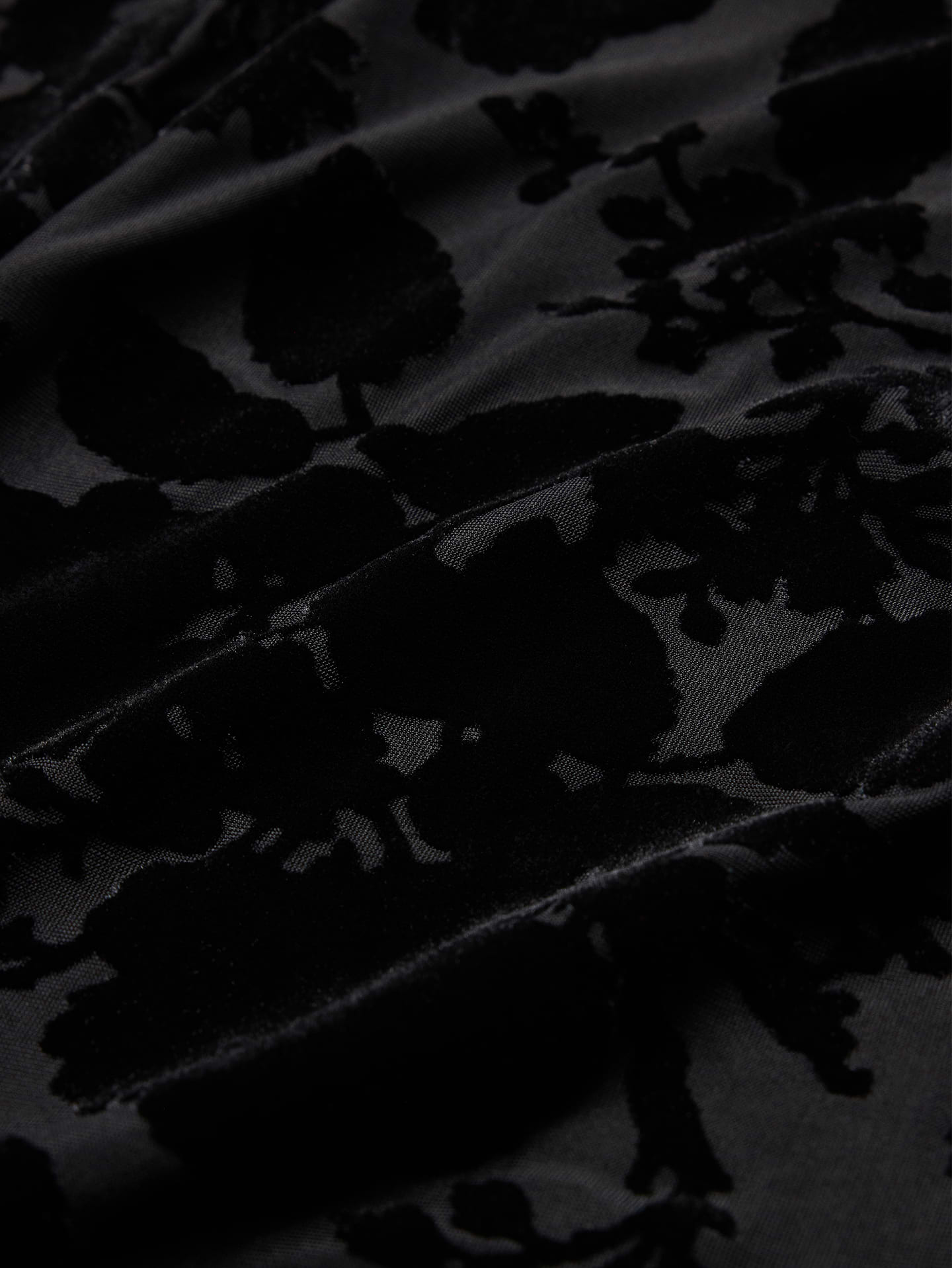 Image 5 of 5, Velvet Burnout Midi Skirt