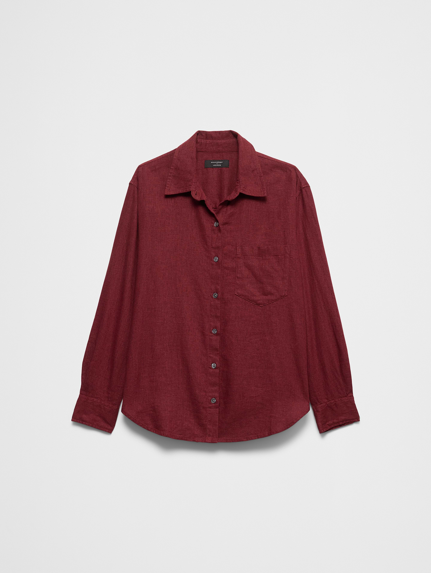 Image 4 of 4, Perfect Linen-Blend Shirt