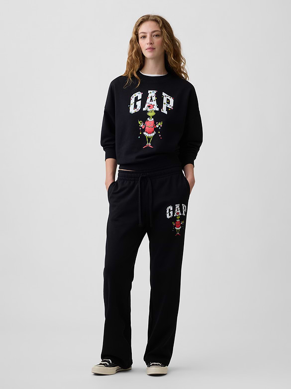 How the Grinch Stole Christmas Straight-Leg Gap Logo Sweatpants