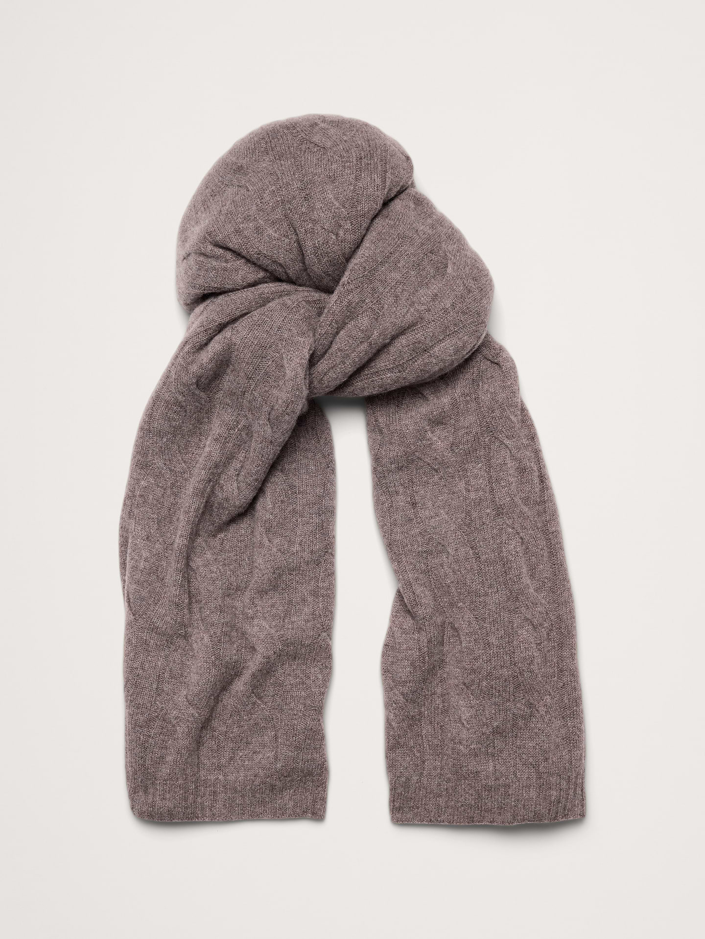 Image 1 of 3, Spun from pure cashmere, this soft and warm scarf will be the one you reach for on cold days for seasons to come., Product #906506