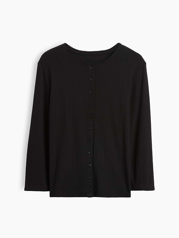 Pointelle Cardigan
