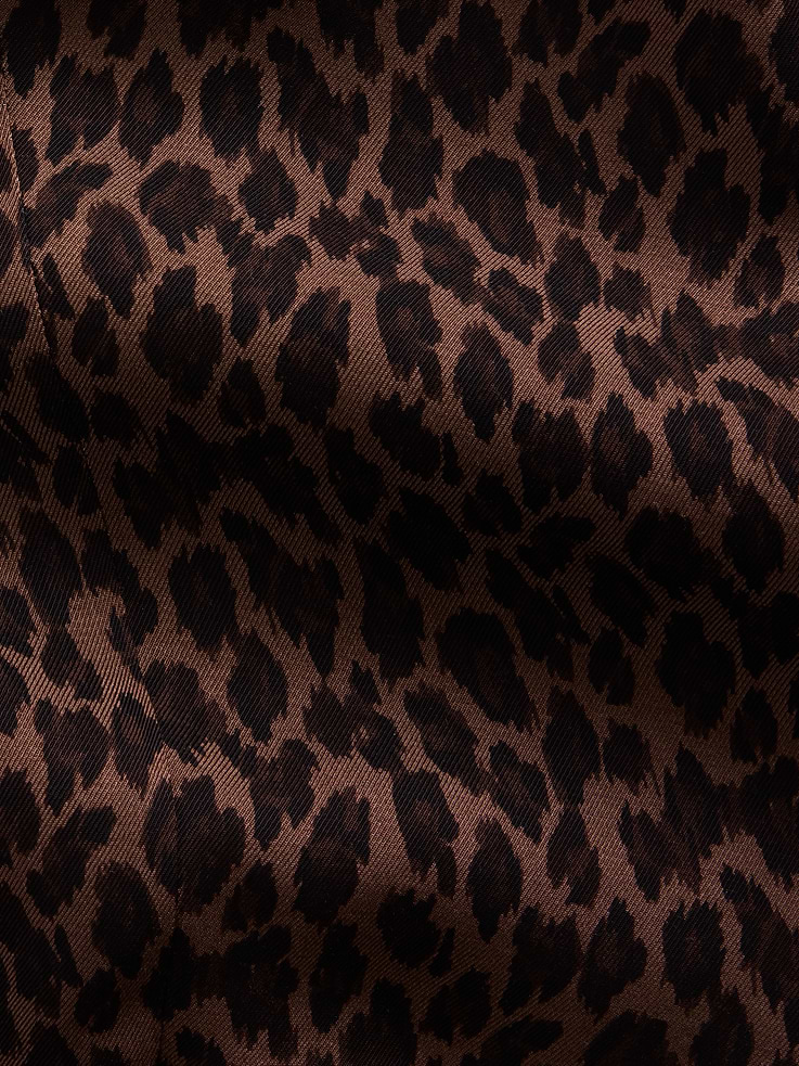 Image 4 of 6, Satin Fitted Shirt