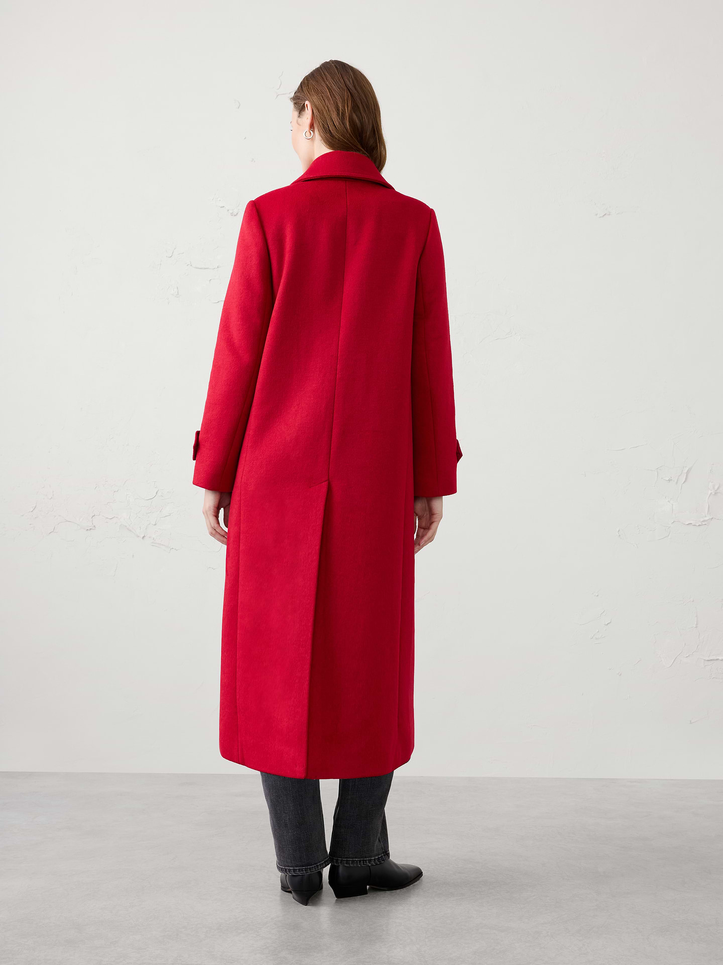 Image 2 of 4, Double Breasted Coat