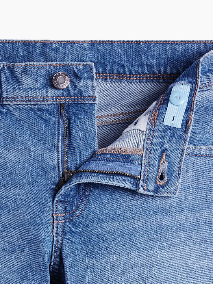 Image 5 of 6, Kids Low Rise Relaxed Flare Jeans