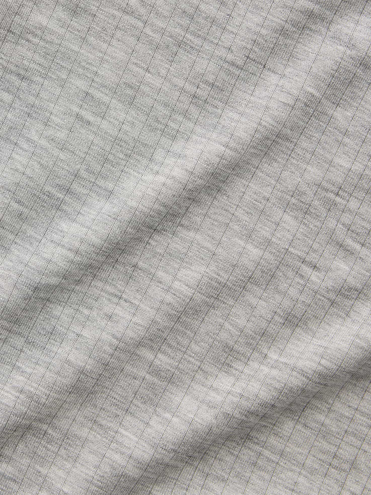 Image 2 of 3, SoftMade Modal Rib Henley PJ Top