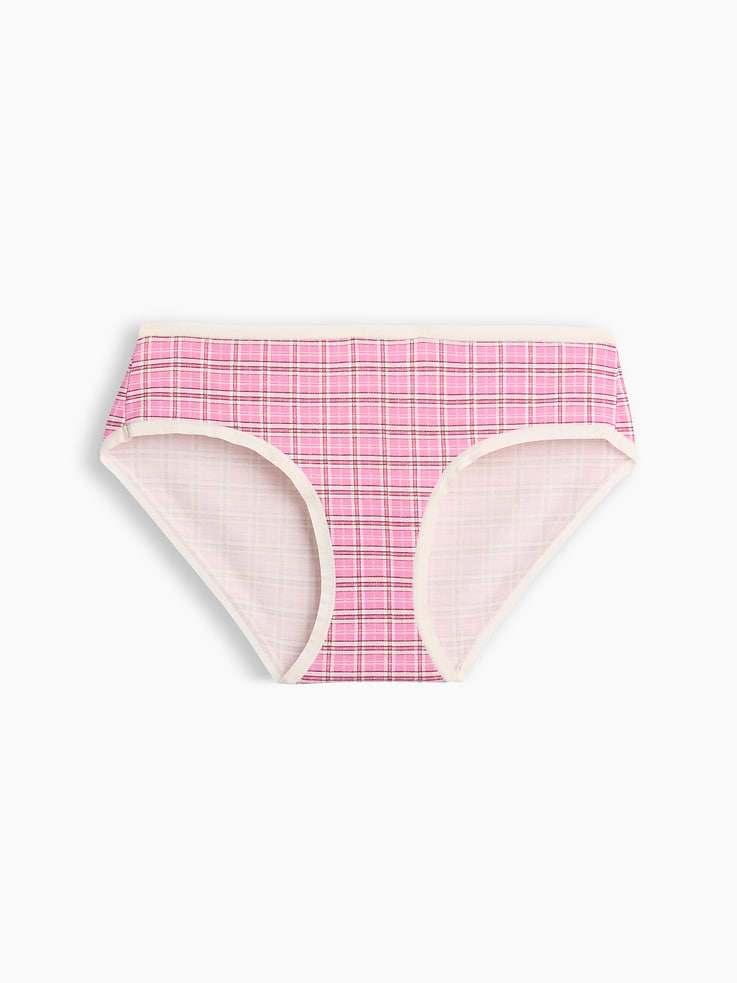 Image 1 of 3, A foundation of comfort — made exceptionally soft., Soft stretch cotton jersey hipster underwear., Elasticized waistband and leg openings., Certain styles have an allover print., Made with 92% organically grown cotton which is grown without the use of synthetic pesticides and fertilizers., Shop more SoftMade Organic Stretch Cotton ., Product #909099
