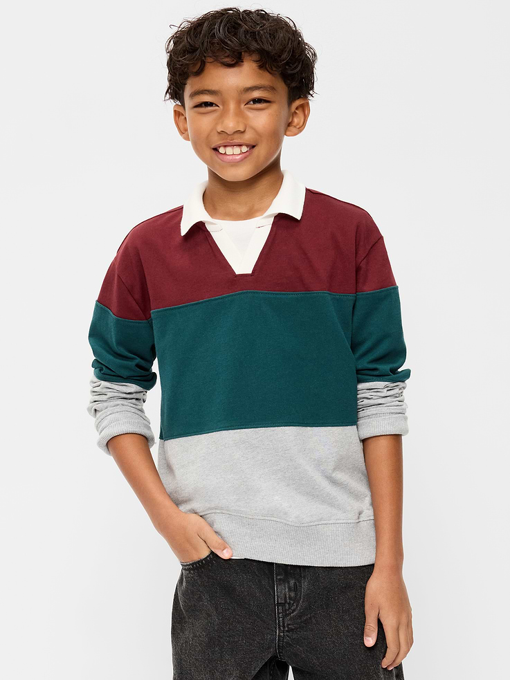Image 1 of 3, spread collar, long sleeves, seamed, Product #1184471