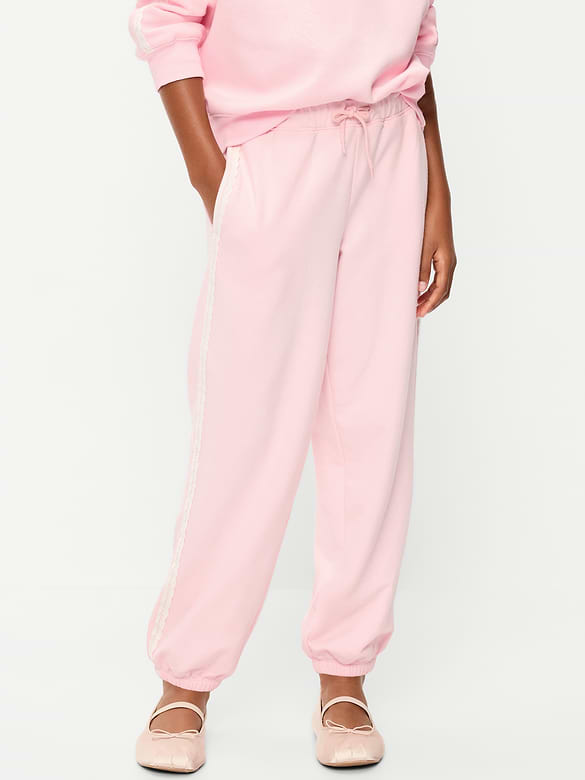 Favorite Fleece High-Waisted Jogger Sweatpants for Girls