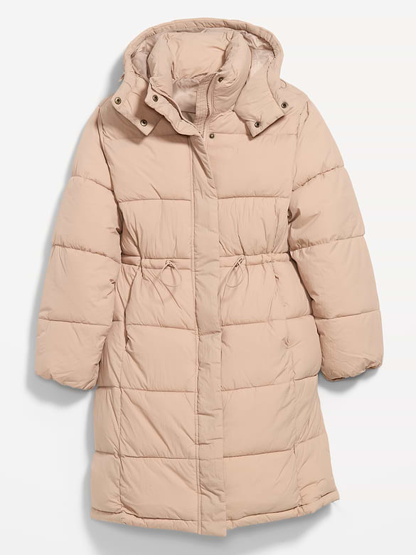 Long Puffer Parka Jacket