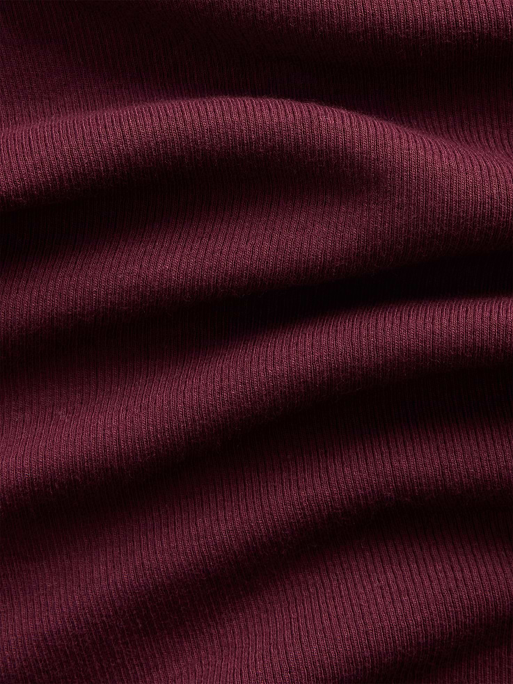Image 4 of 5, Modern Rib Mockneck T-Shirt