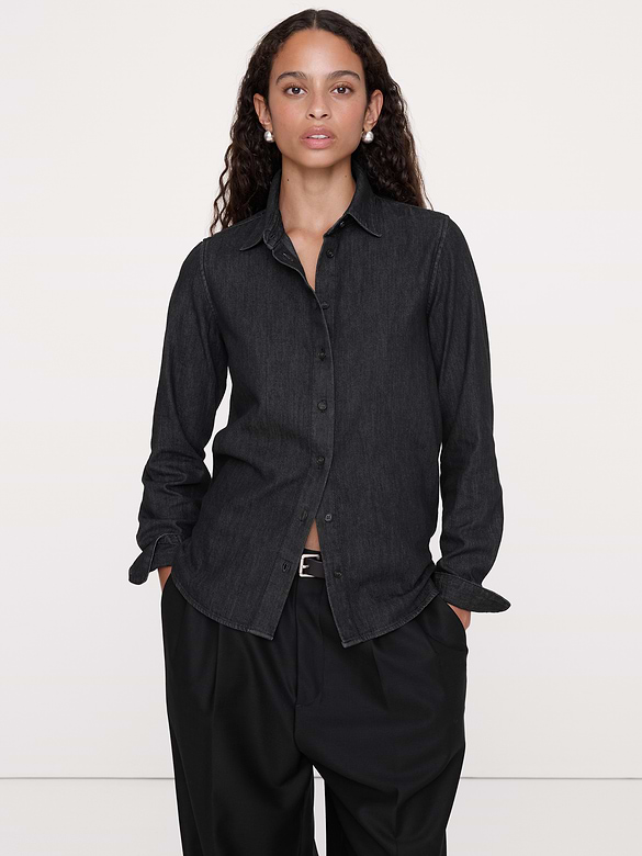 The Everyday Shirt in Denim