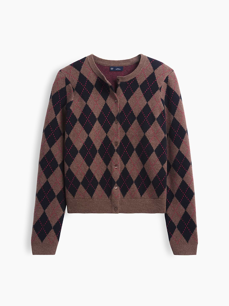 Image 5 of 5, CashSoft Crop Cardigan